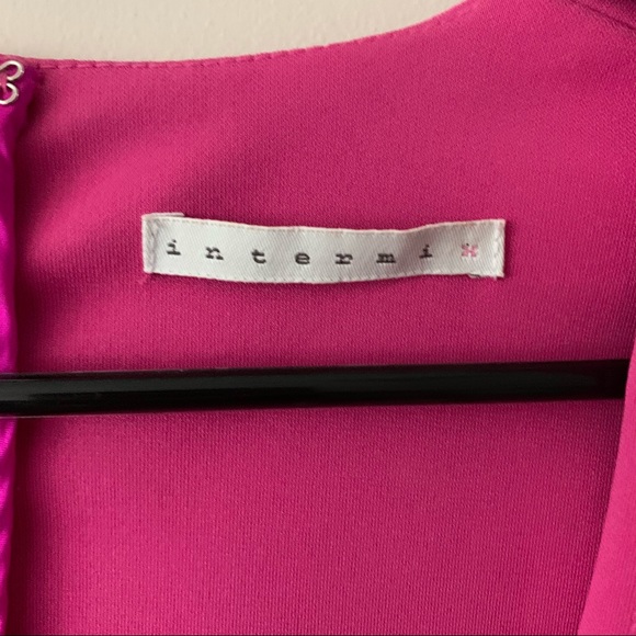 Intermix Hot Pink Cocktail Mini Dress - Picture 2 of 5